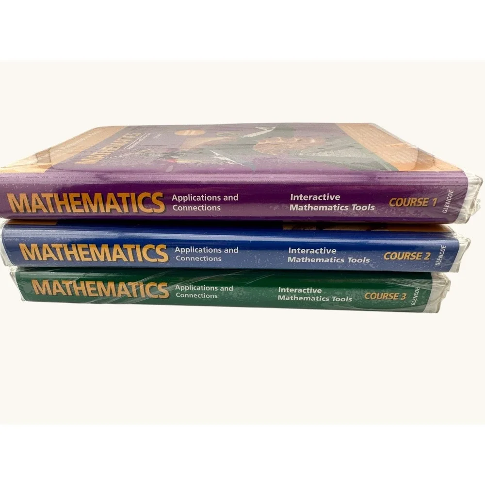 Glencoe Interactive Mathematics Tools Course 1 2 3‎ Windows Set 3 CD-ROM
